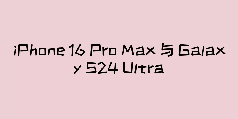 iPhone 16 Pro Max 与 Galaxy S24 Ultra
