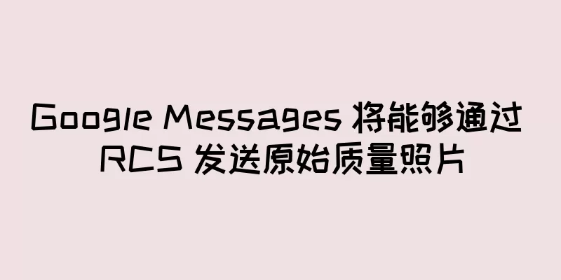 Google Messages 将能够通过 RCS 发送原始质量照片