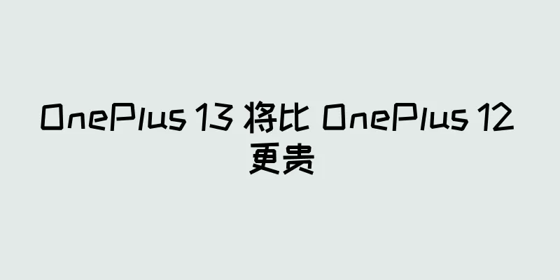 OnePlus 13 将比 OnePlus 12 更贵