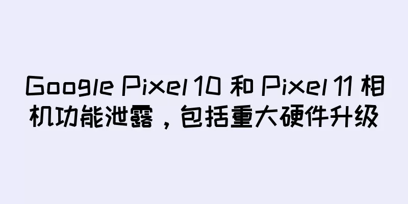 Google Pixel 10 和 Pixel 11 相机功能泄露，包括重大硬件升级