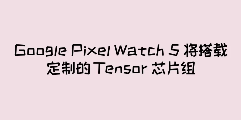 Google Pixel Watch 5 将搭载定制的 Tensor 芯片组