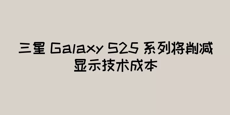 三星 Galaxy S25 系列将削减显示技术成本