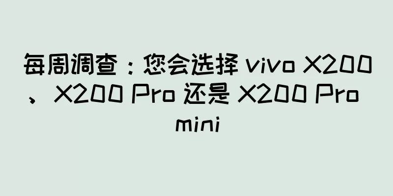 每周调查：您会选择 vivo X200、X200 Pro 还是 X200 Pro mini
