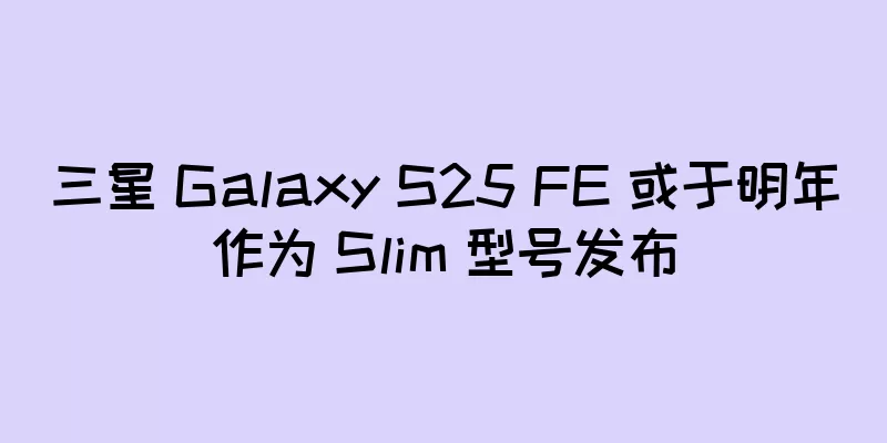 三星 Galaxy S25 FE 或于明年作为 Slim 型号发布