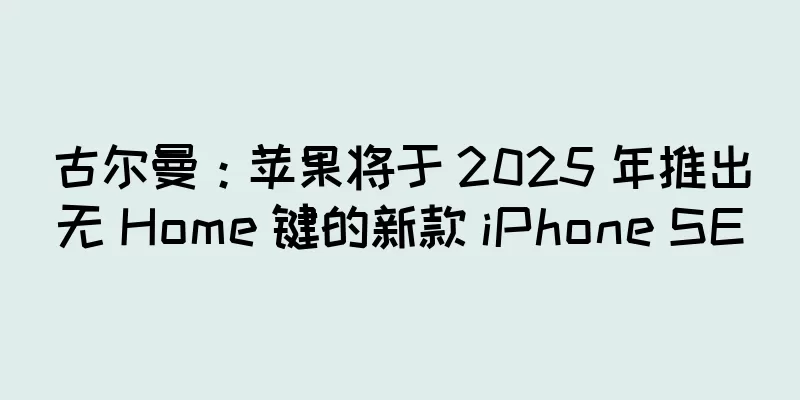 古尔曼：苹果将于 2025 年推出无 Home 键的新款 iPhone SE