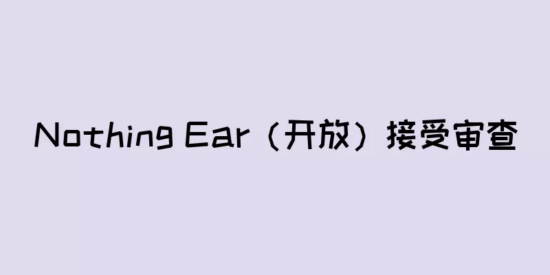 Nothing Ear（开放）接受审查