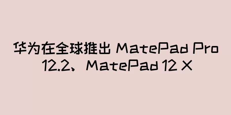 华为在全球推出 MatePad Pro 12.2、MatePad 12 X