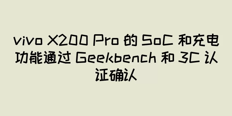 vivo X200 Pro 的 SoC 和充电功能通过 Geekbench 和 3C 认证确认