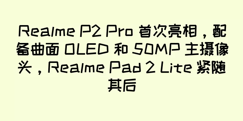 Realme P2 Pro 首次亮相，配备曲面 OLED 和 50MP 主摄像头，Realme Pad 2 Lite 紧随其后